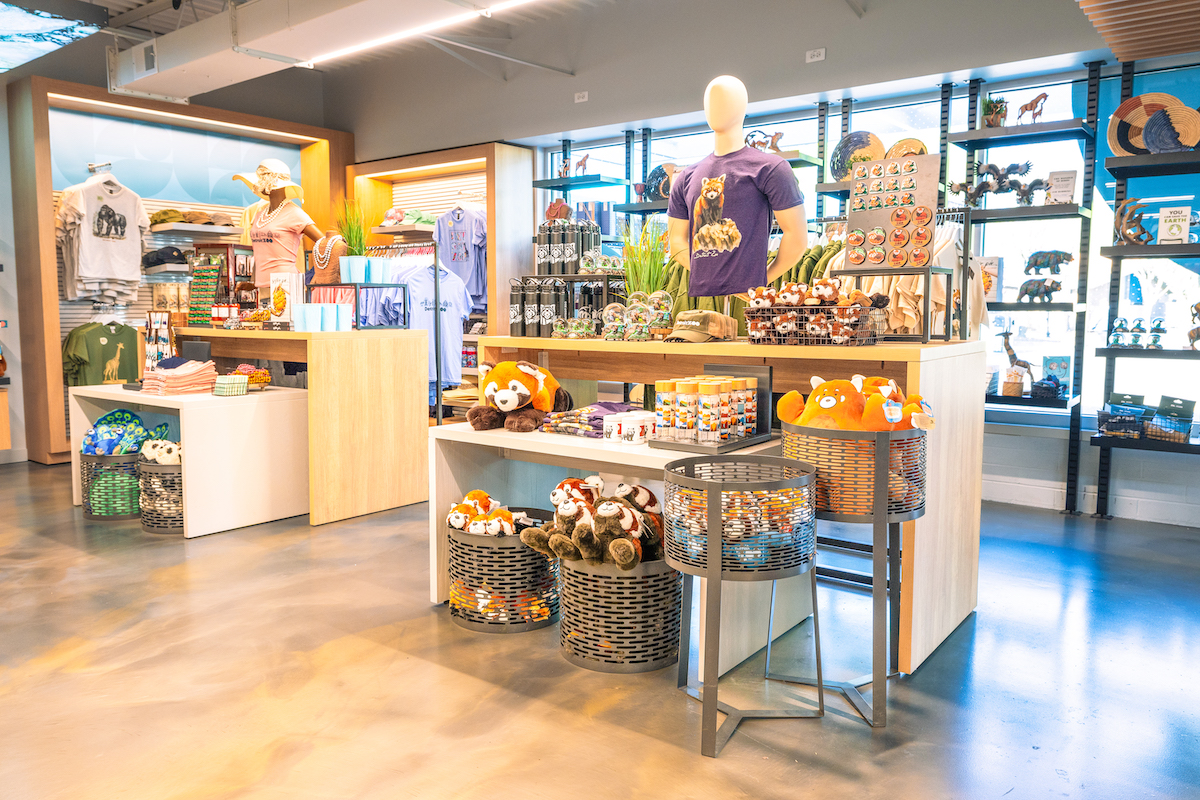 Gift shop at Detroit Zoo from SSA Group