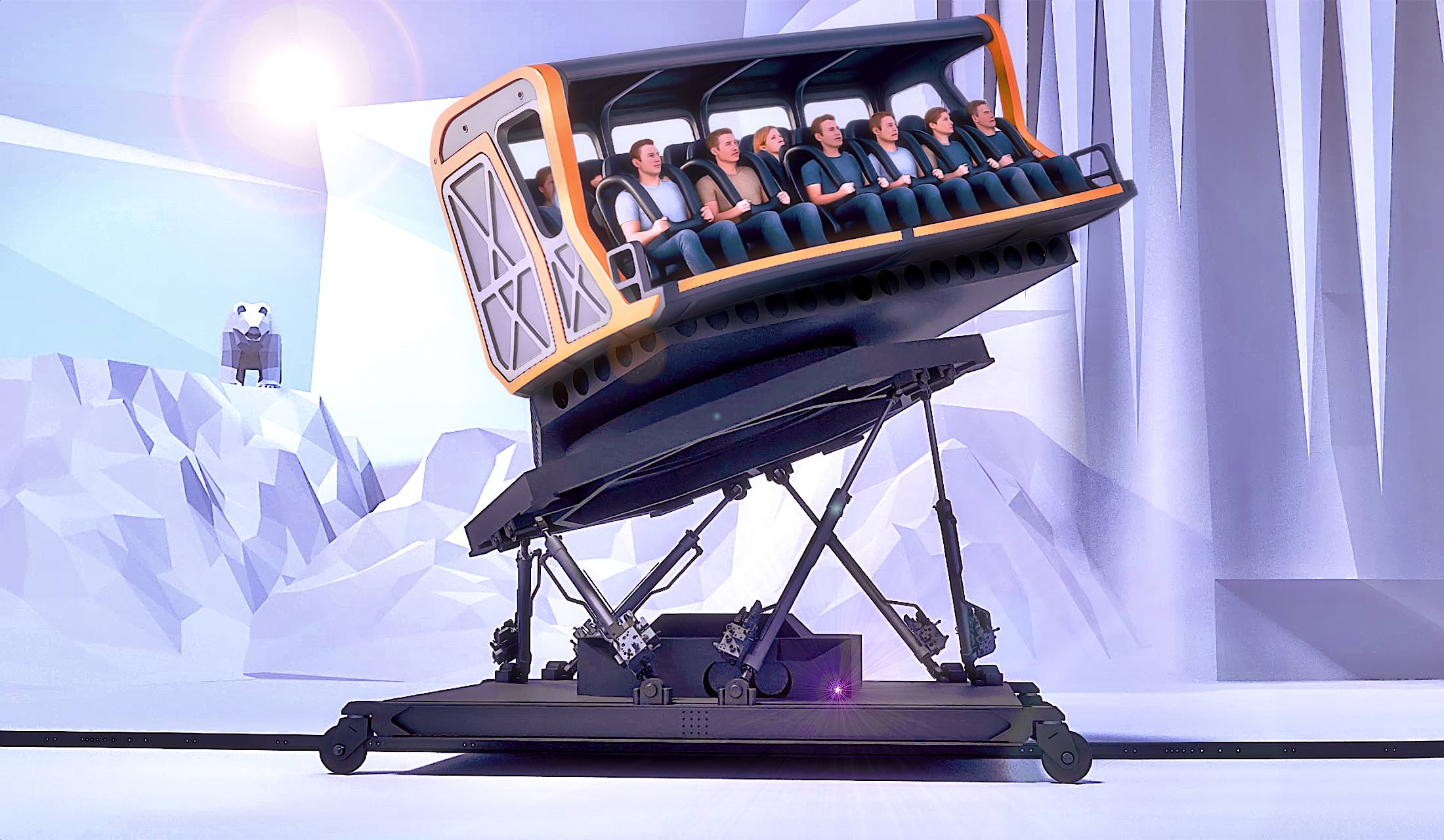 HEXaPOT® Dark Ride: Next-Generation Ride System by Simtec Systems