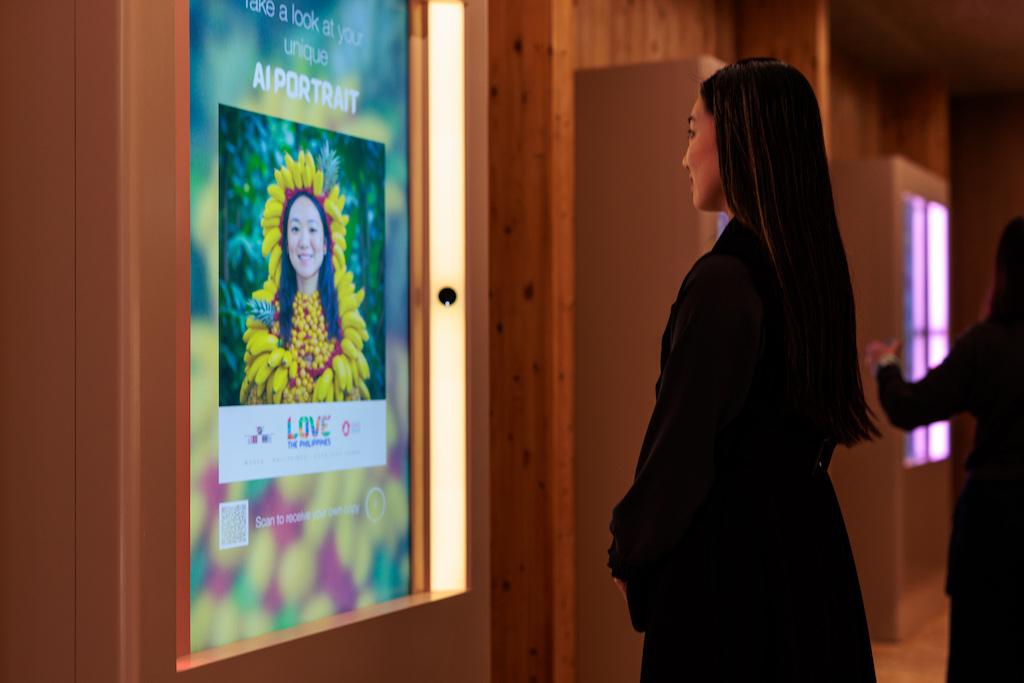 Philippine Pavilion AI Photobooth Tellart
