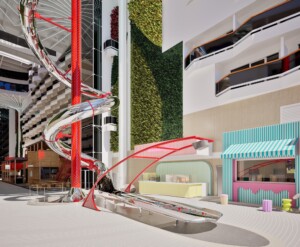 msc world asia cruise ship dry slide