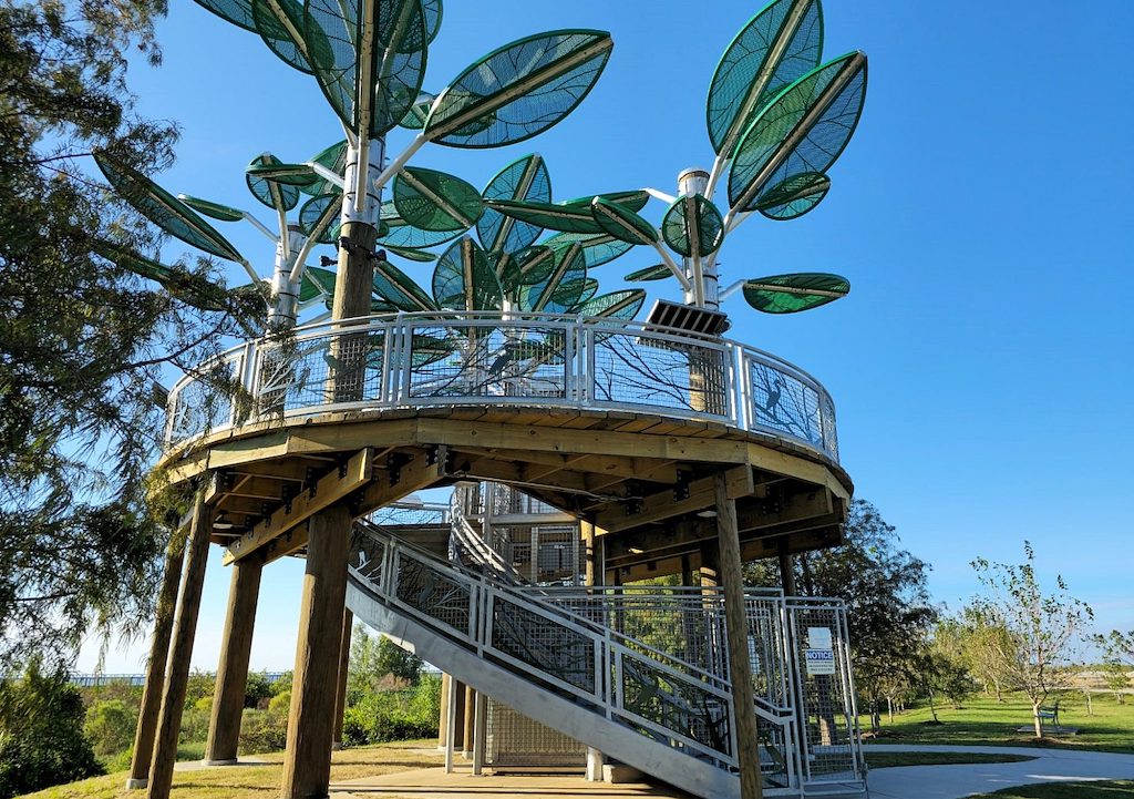 Downtown FabWorks & AZZ Galvanizing – Baton Rouge win award for Bucktown Bird’s Nest Pavilion
