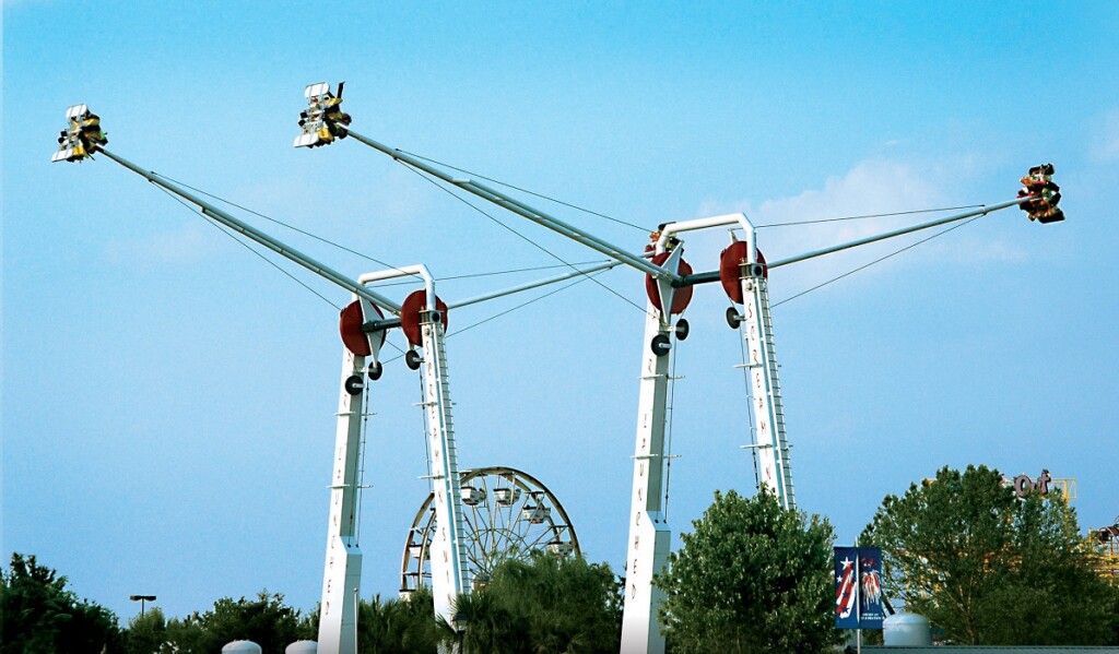 Two 8-Seat Swings soar above Wild Adventures Park