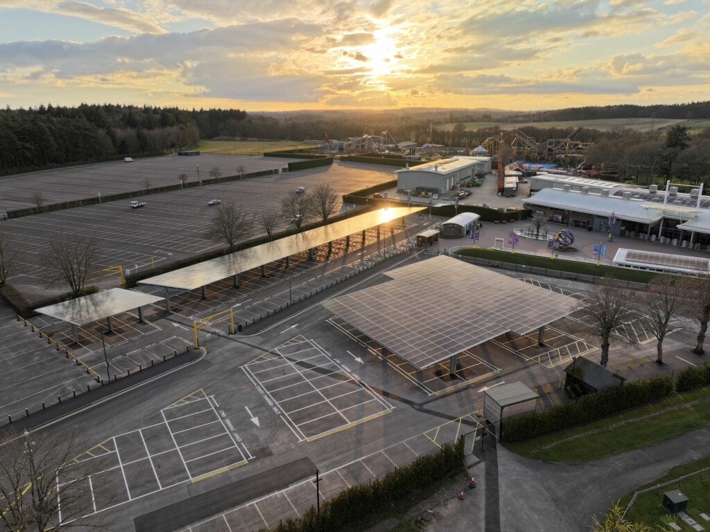 paultons park solar car port