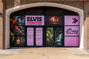 Elvis Evolution entrance