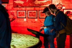 Ideum interactive map Valles Caldera National Preserve