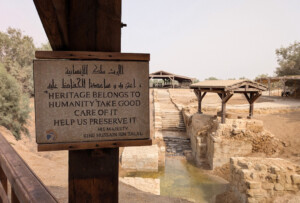 Jesus baptism site Jordan