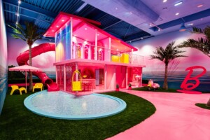 Leisure Expert Group Barbie The Dream Experience Dreamhouse exterior